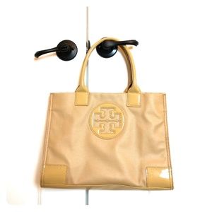 Tory Burch tan tote bag